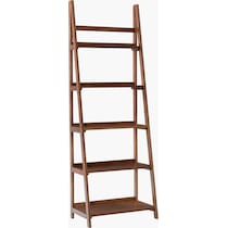 jillian dark brown bookcase   