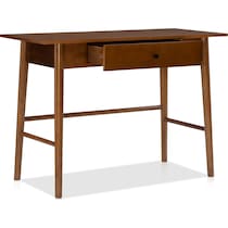 jillian dark brown desk   