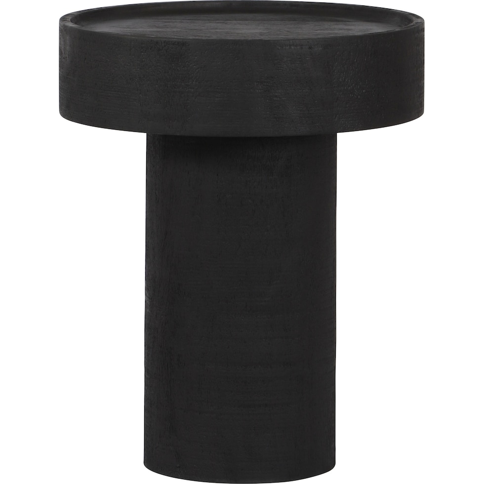 jindra black side table   