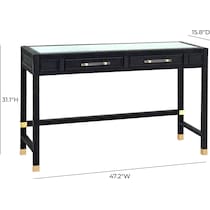 jiselle gray desk   