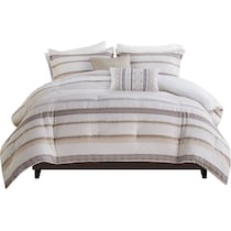 joanna neutral full queen bedding set   