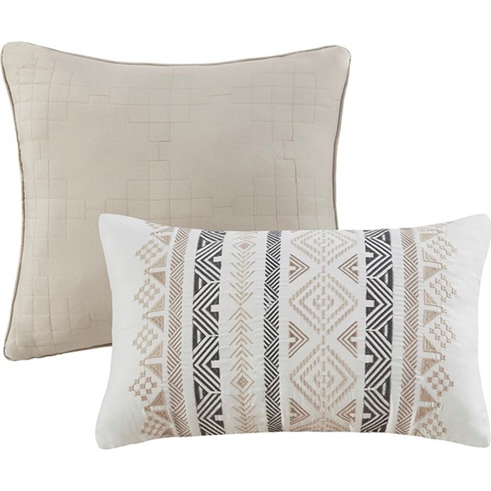 joanna neutral full queen bedding set   