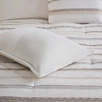 joanna neutral full queen bedding set   