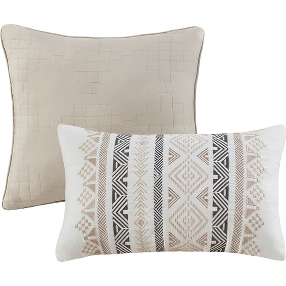 joanna neutral king california king bedding set   