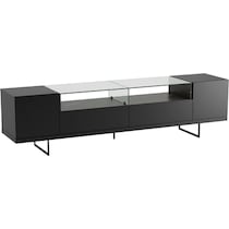 joaquin black tv stand   