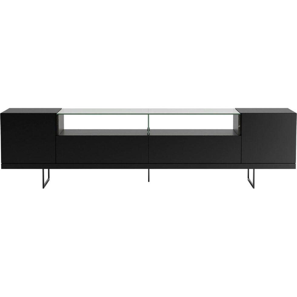 joaquin black tv stand   
