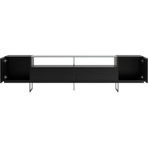 joaquin black tv stand   