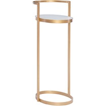 joci gold side table   