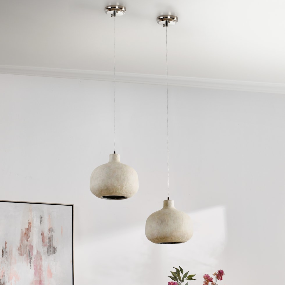 jodi white pendant light   