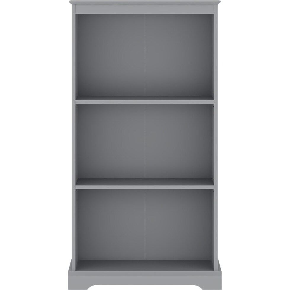 joelle gray bookcase   