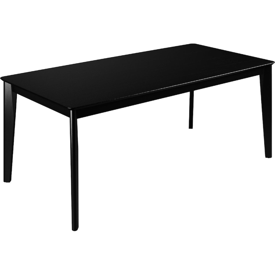 johansson black dining table   