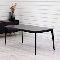 johansson black dining table   