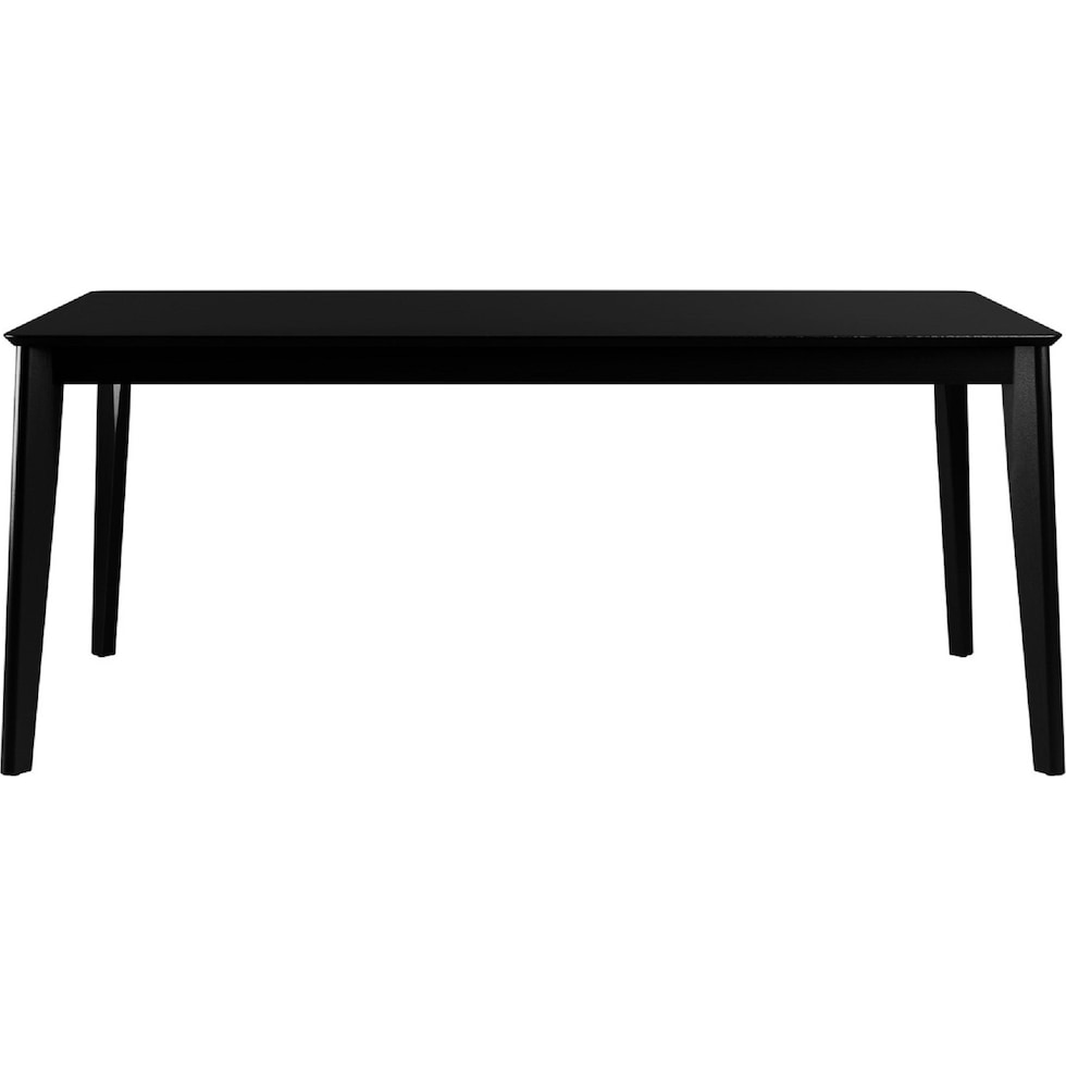 johansson black dining table   