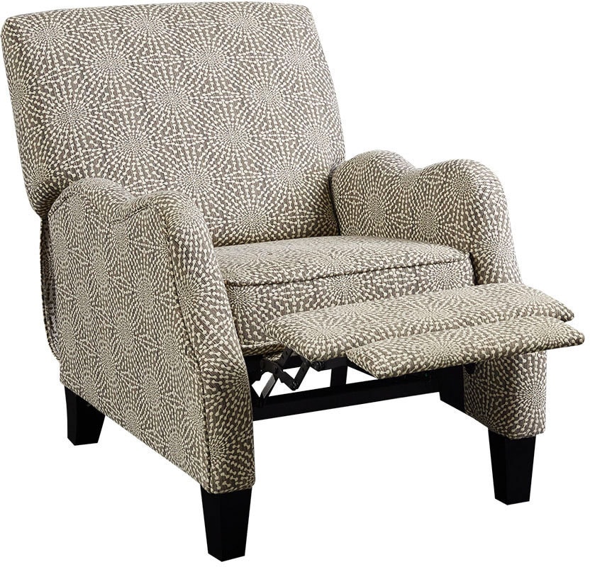 Jolie Push Back Recliner Beige American Signature Furniture