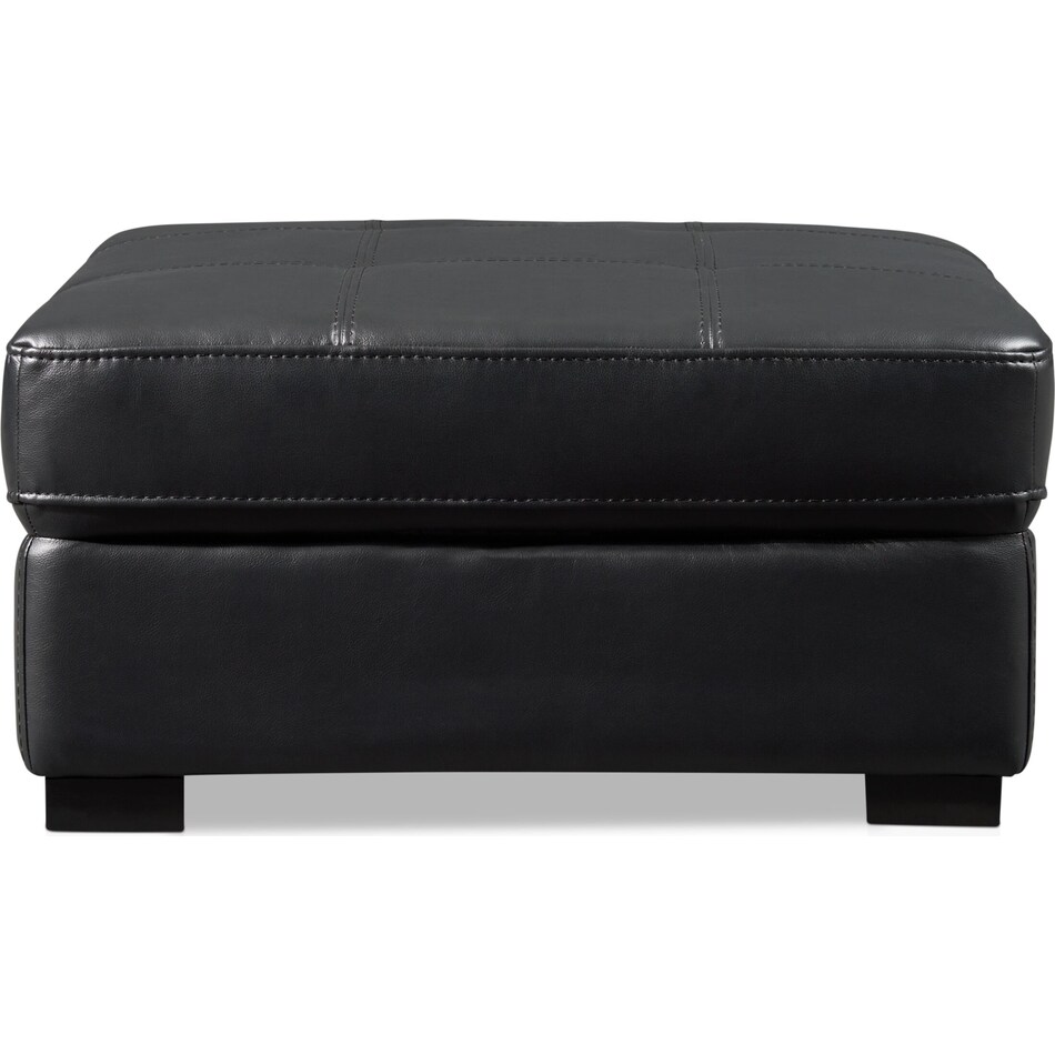 Jones Ottoman Black American Signature Furniture