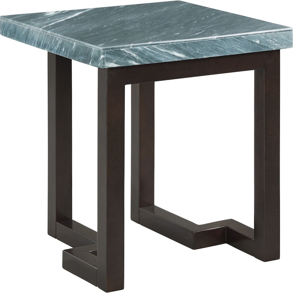 joni gray end table   