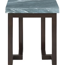 joni gray end table   