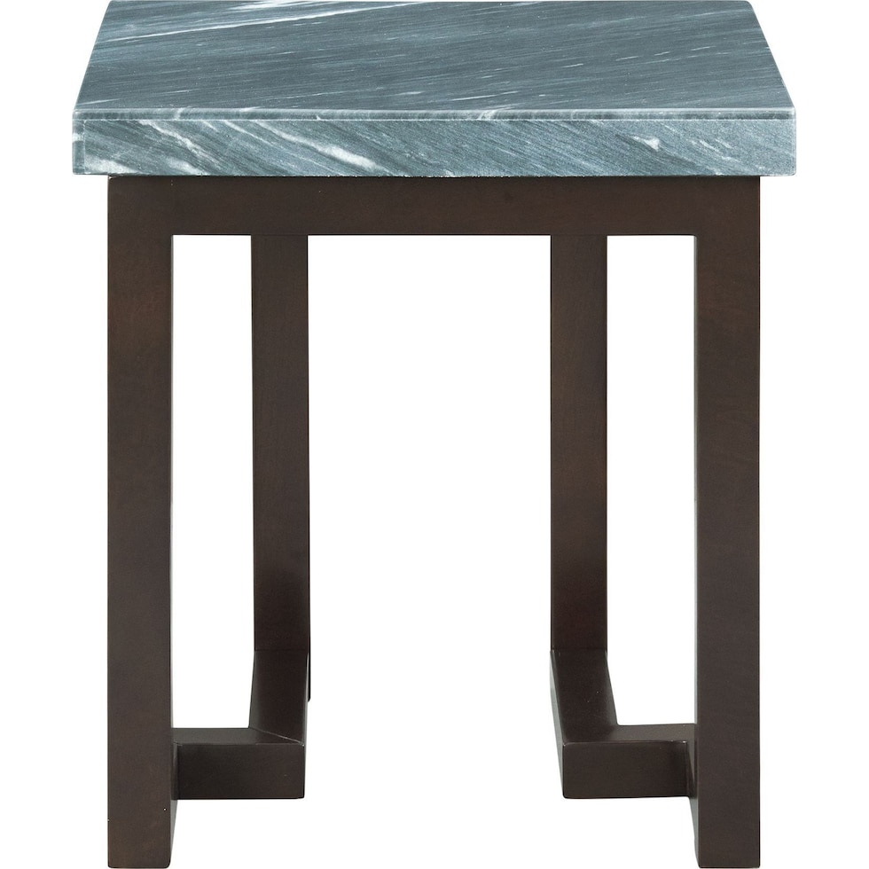 joni gray end table   