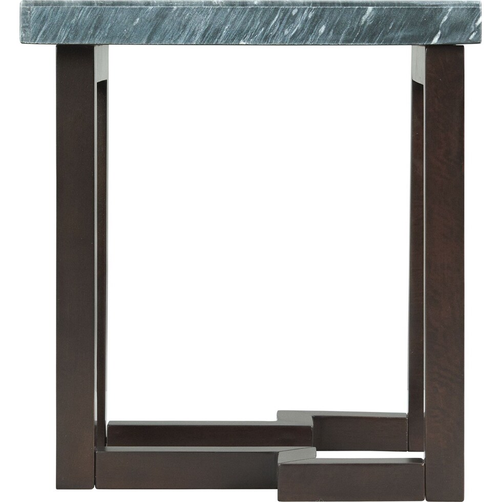 joni gray end table   