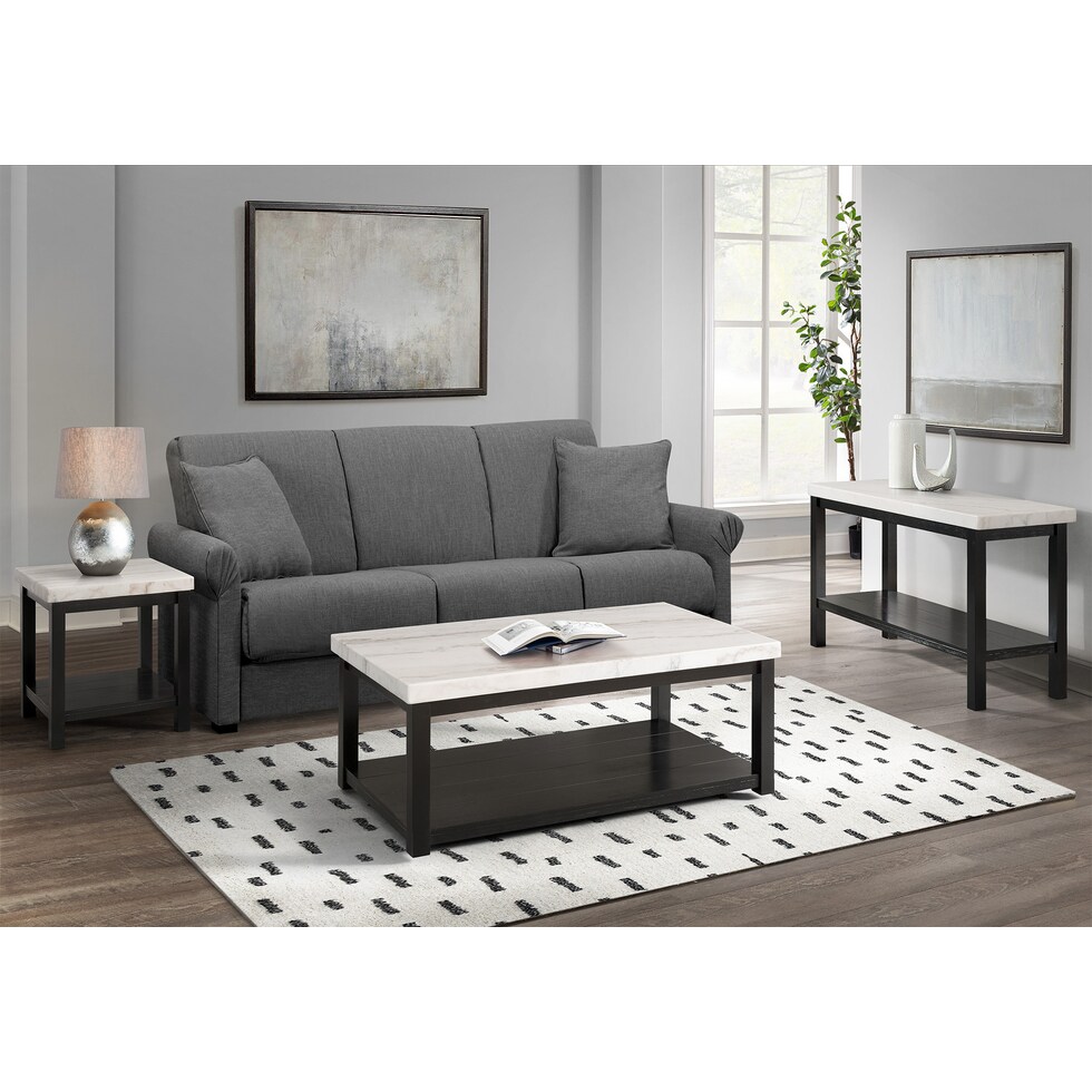 jordie white coffee table   