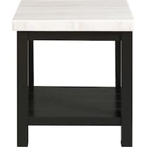 jordie white end table   