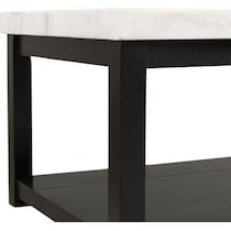 jordie white end table   