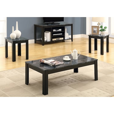 Jose Coffee Table and 2 End Tables