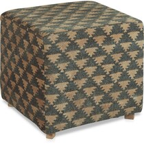 joseph light brown ottoman   
