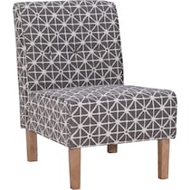 josephine gray accent chair   