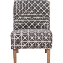 josephine gray accent chair   