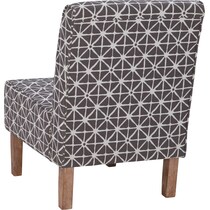 josephine gray accent chair   