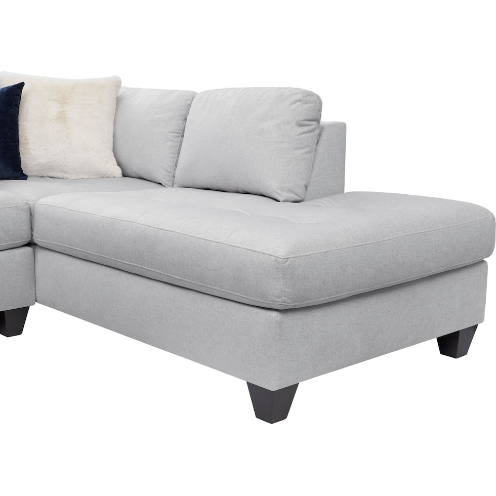 josie gray sectional   