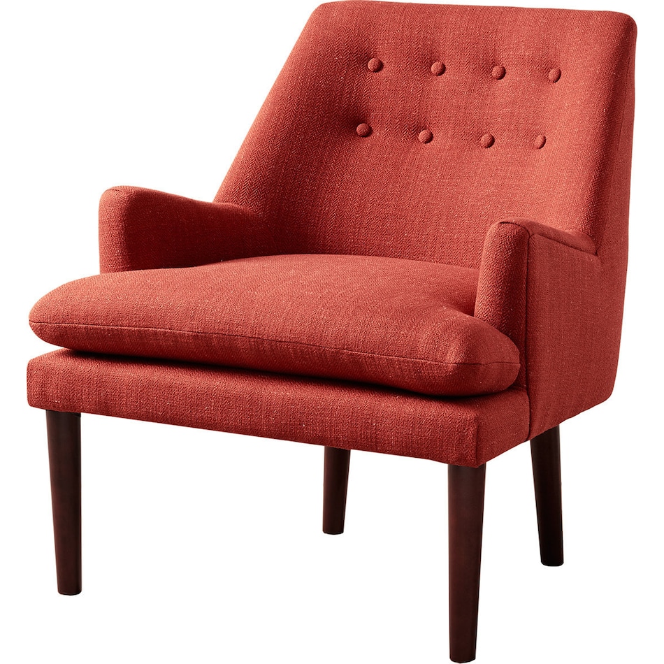 josselyn red accent chair   