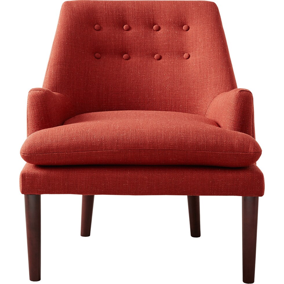 josselyn red accent chair   