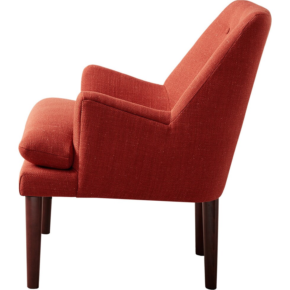 josselyn red accent chair   