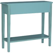 jovie blue console table   