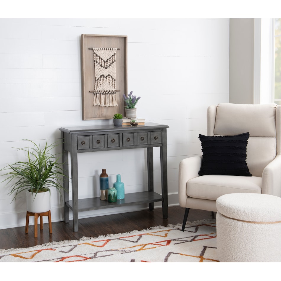 Johnelle Gray Sofa Table  Louisville Overstock Warehouse