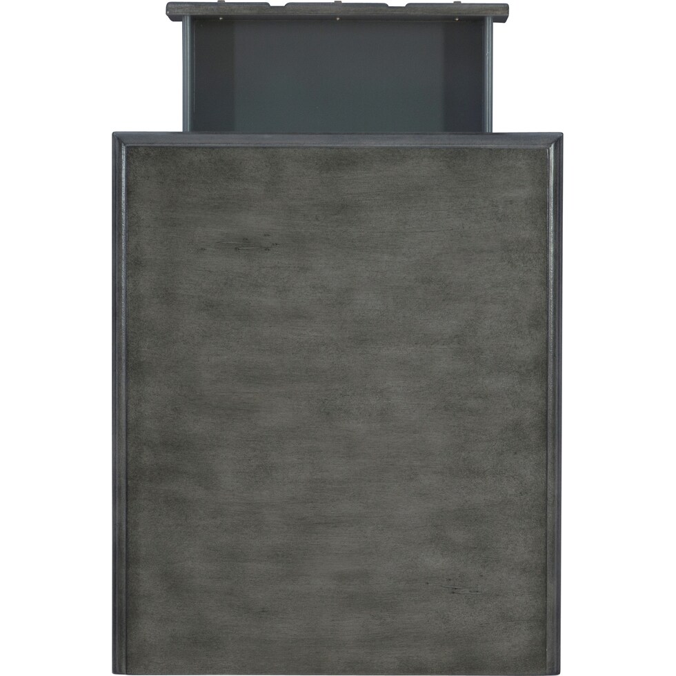 jovie gray side table   