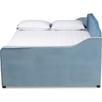 juana blue queen bed   