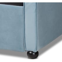 juana blue queen bed   