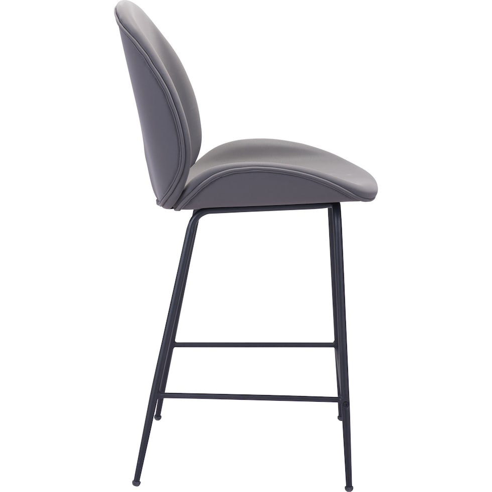 judah gray counter height stool   