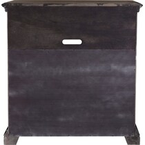 judy dark brown media chest   