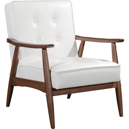 Judy Accent Chair - White