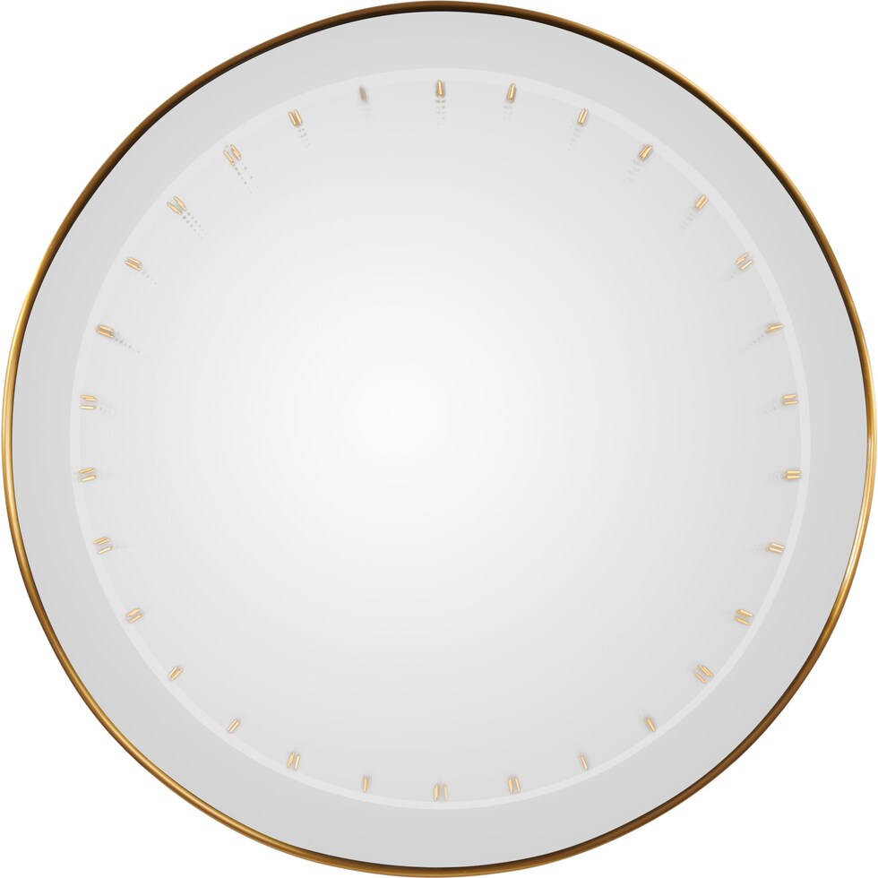jules black gold mirror   