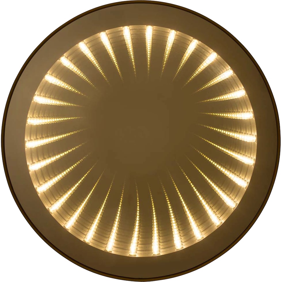 jules black gold mirror   