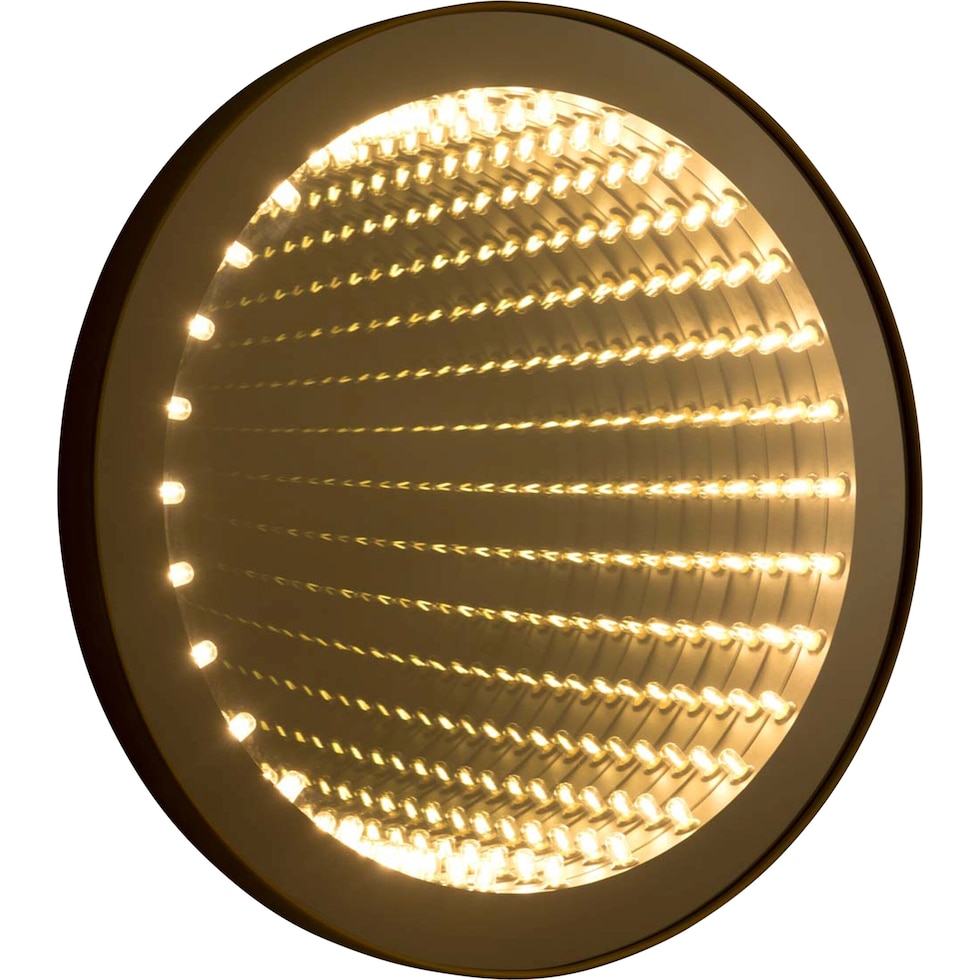jules black gold mirror   