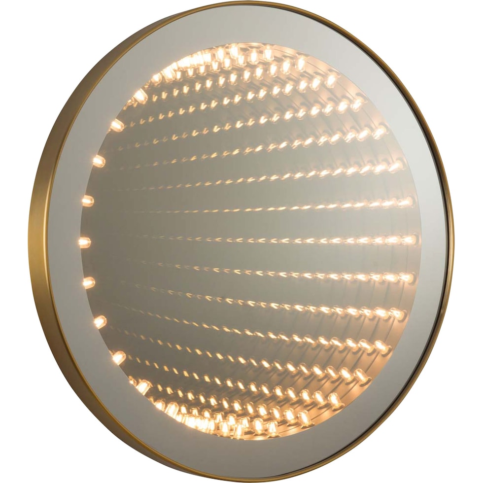jules black gold mirror   