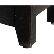 julian black accent chest   