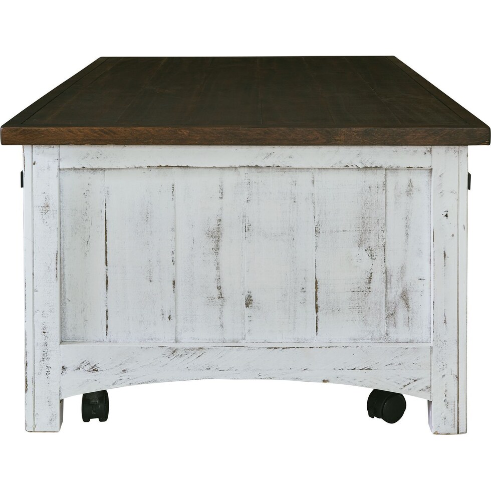 julian white coffee table   
