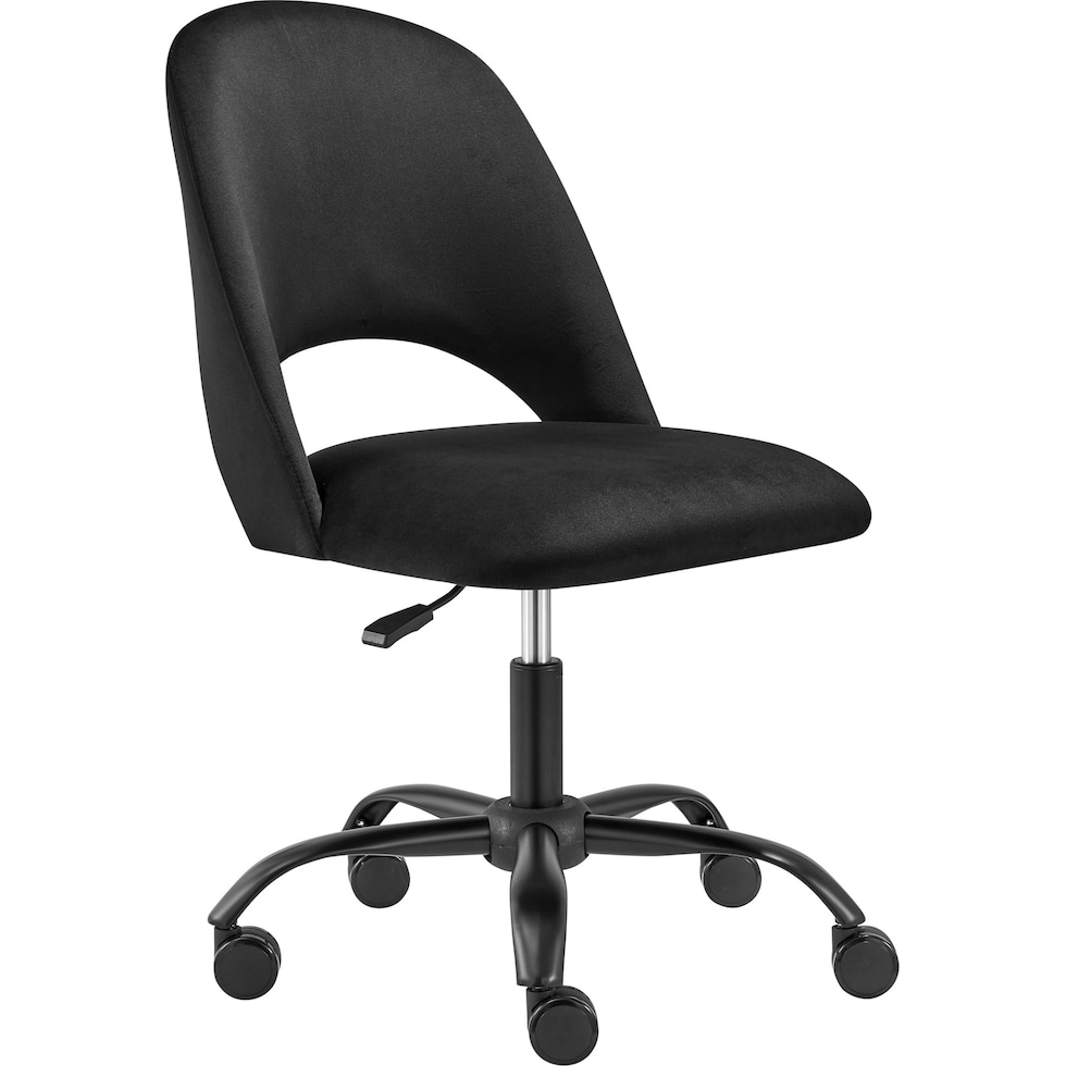 juliette black office chair   